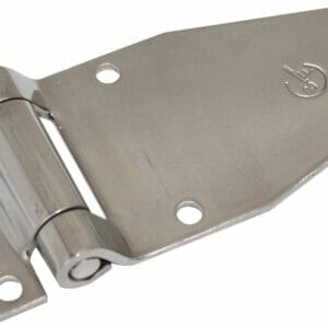 5 Hole Greaser Hinge S/S - Fixed Pin