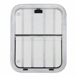 18 x 22 Mill/Clear Window with Bars