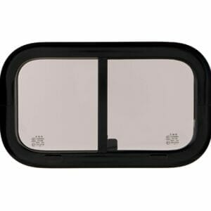 19.5in x 11.5in Black/Tint Window