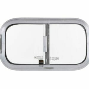 19.5in x 11.5in Mill/Clear Window