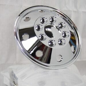16" Plastic Chrome Finish Wheel Trims