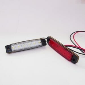 LED Step Light Red 24v