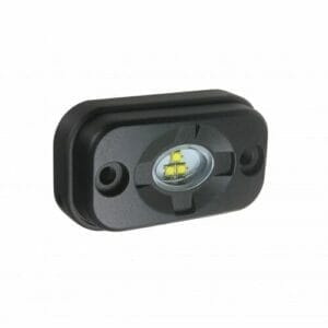 Heavy-Duty Compact Clearance Lamp - Black Housing