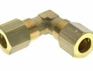 8mm Equal Elbow Brass Compression Gas Fitting