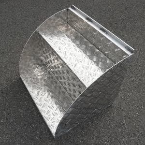 Aluminium Fold Down Step