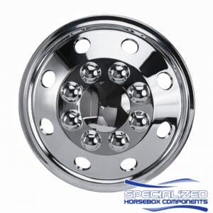 16" Plastic Chrome Finish Wheel Trims