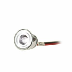 Chrome Point Light, Cool White LED (White Spot)