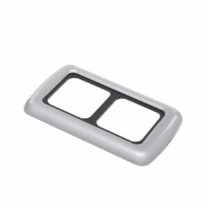 Metallic Grey Double shroud and frame