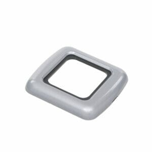 Metallic Grey Single Shroud and Frame