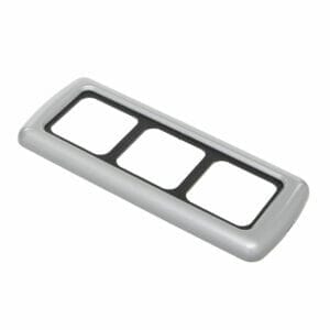 Metallic Grey Triple shroud and frame