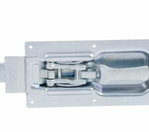 Recessed ramp lock handle