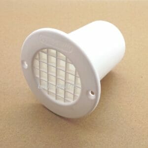 Floor Vent 75mm White